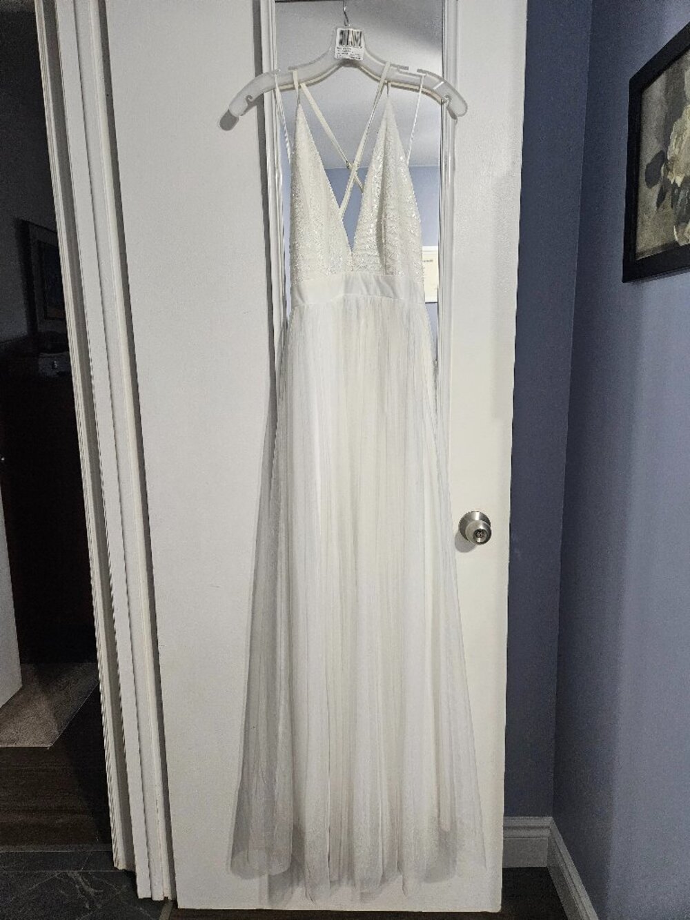 Vici Wedding Gown/Rehearsal Dinner/Bridal shower/Bachelorette dress